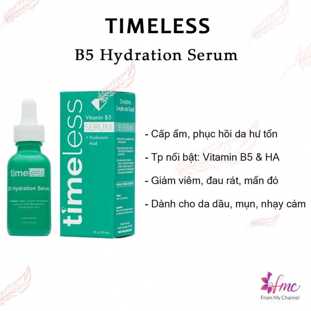 Timeless Skin Care Vitamin B5