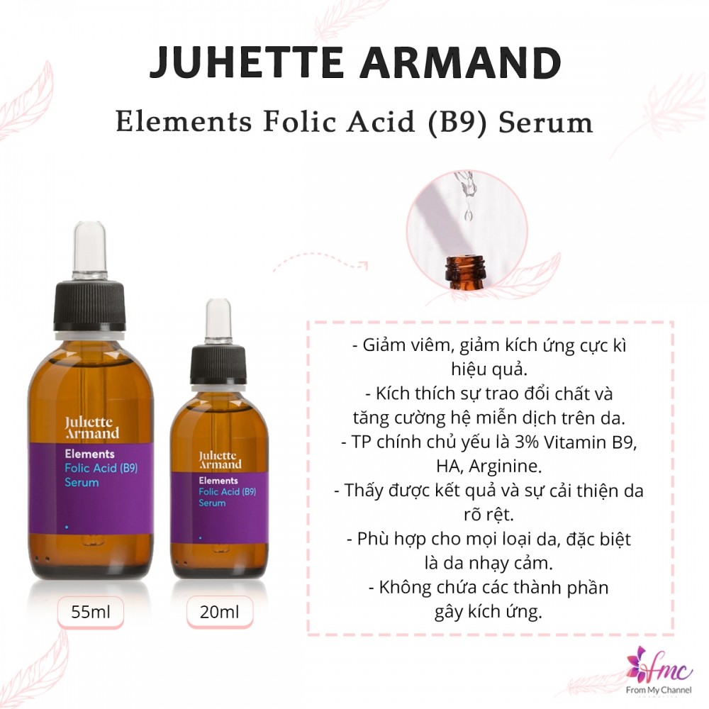  Juliette Armand Elements Folic Acid B9 Serum 