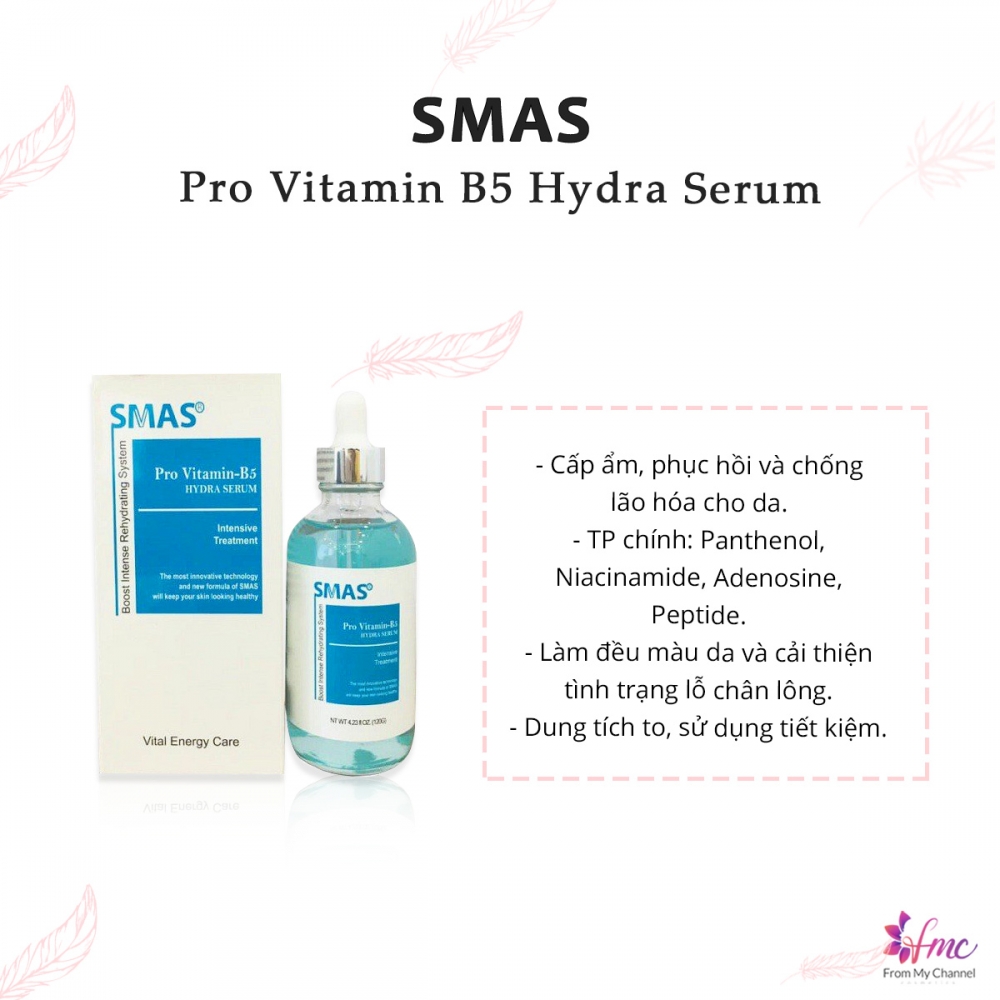 Smas Pro Vitamin B5 Hydra Serum 120ml