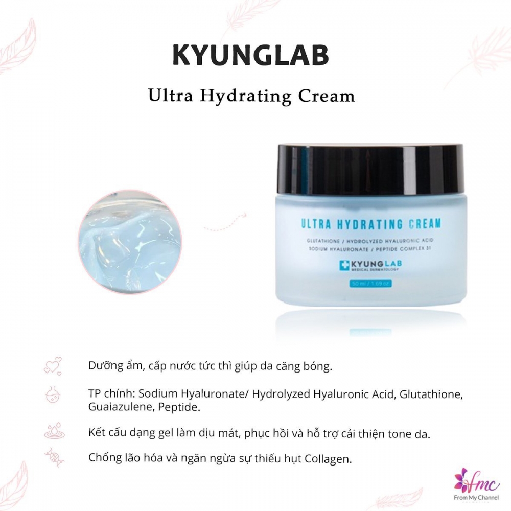Ultra Hydrating Cream KYUNGLAB 50ML  - KEM DƯỠNG ẨM