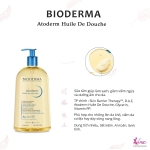 Dầu Tắm dành cho da khô nhạy cảm -  Bioderma Atoderm Huile De Douche 1 lít