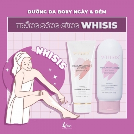 Kem D ng Th Tr ng Da Ch ng N ng WHISIS Premium Collagen