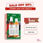 Combo Sữa rửa mặt Kiehl’s + Toner Kiehl’s Calendula Herbal Extract Alcohol 