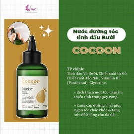 Combo 3 Món Gội - Xả - Tinh dầu bưởi thiên nhiên từ nhà cocoon nuôi dưỡng tóc chắc khỏe từ gốc đến ngọn