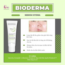 Kem dưỡng cân mọi loại da của nhà BIODERMA với phiên bản SEBIUM