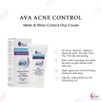 Kem dưỡng ban ngày Ava Acne Control – Matte & Shine Control Day Cream kiểm soát mụn, dầu nhờn 50ml
