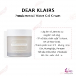 Klairs Fundamental Water Gel Cream