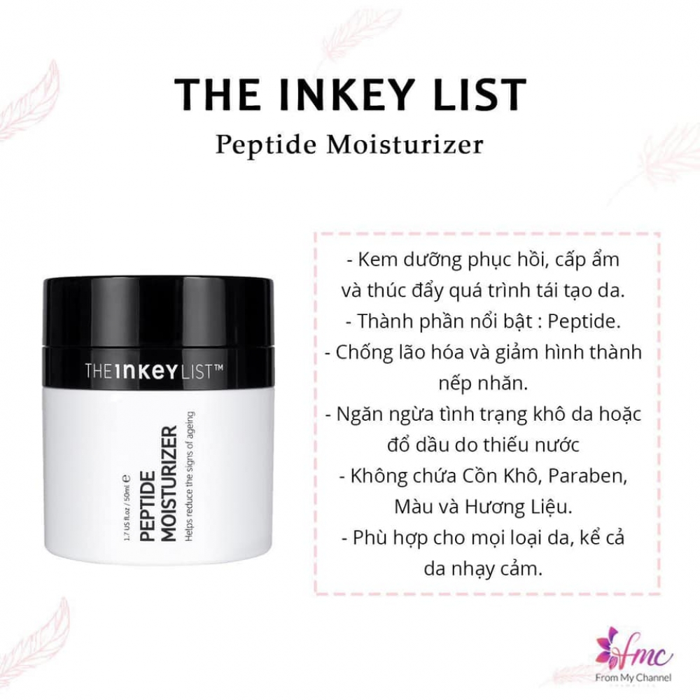 The Inkey List Peptide Moisturizer