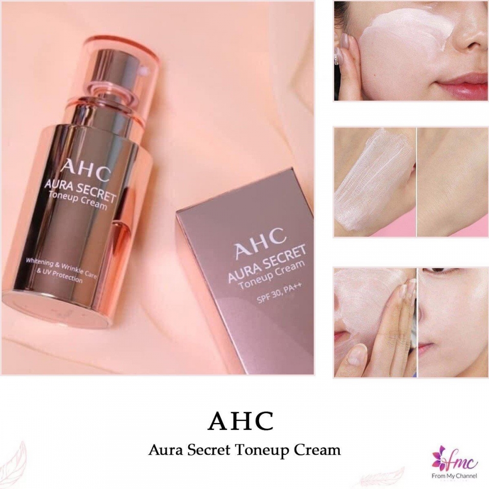 Kem dưỡng trắng da AHC Aura Secret Tone up Cream SPF 30 PA++