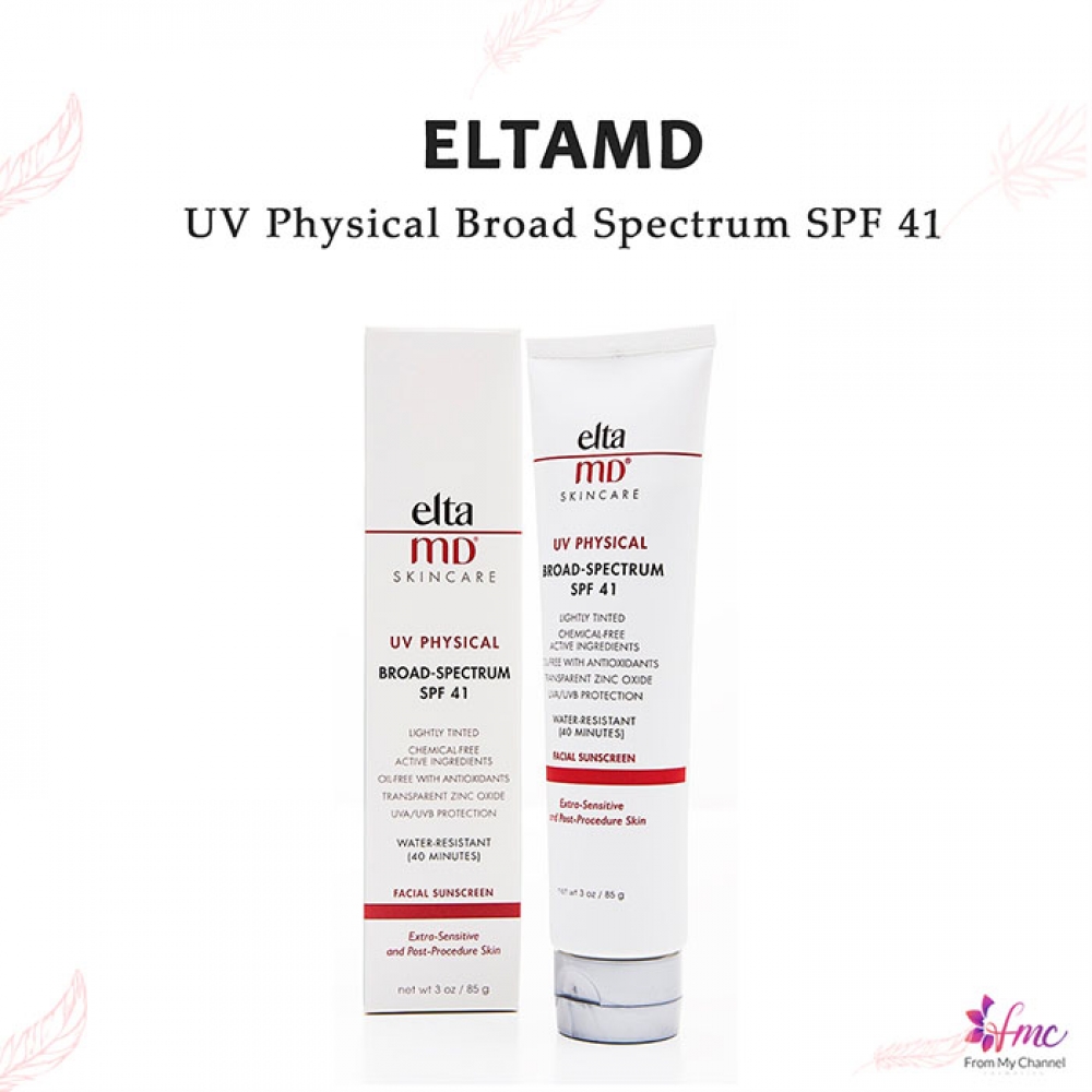 Kem chống nắng phổ rộng có màu EltaMD – UV Physical Broad Spectrum SPF 41- phù hợp cho MỌI LOẠI DA