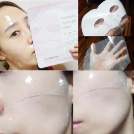 Mặt Nạ Thạch Cấp Ẩm Hàn Quốc Celderma Ninetalks Hydrogel Mask hộp 4 miếng