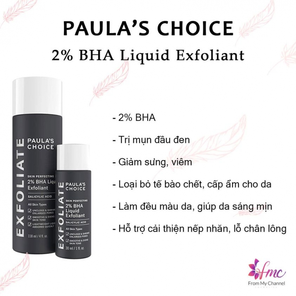 Paula Choice 2 BHA Liquid Exfoliant Demo cửa hàng