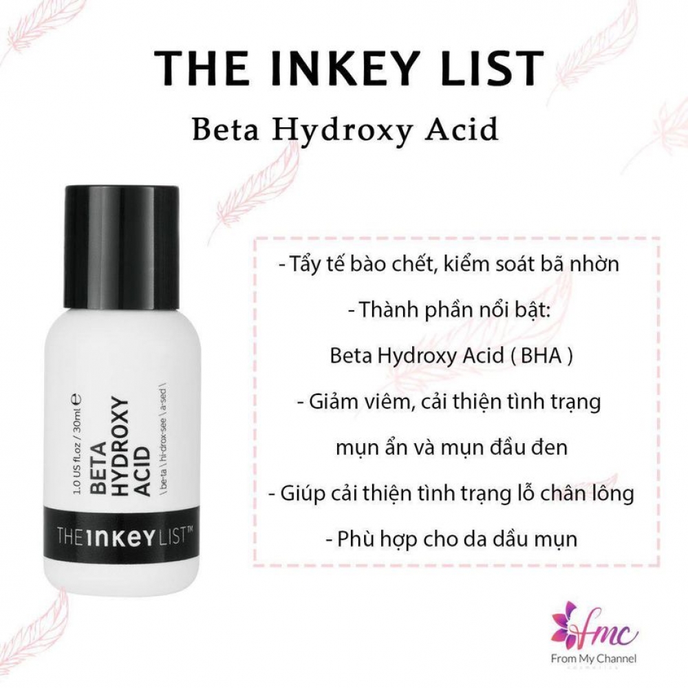 The Inkey List Beta Hydroxy Acid Demo cửa hàng