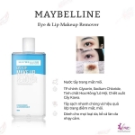 Nước Tẩy Trang Dành Cho Mắt Môi Maybelline Eye & Lip Makeup Remover 150ml