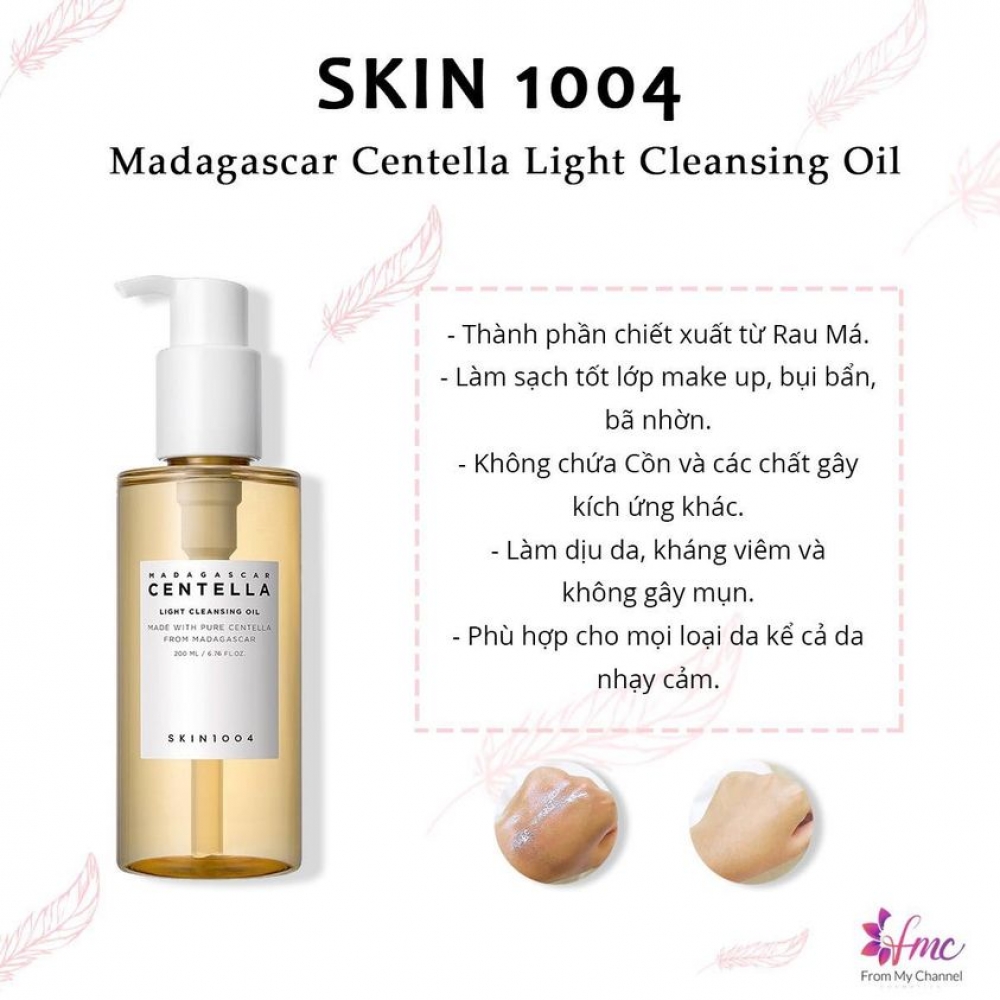 Skin1004 Madagascar Centella Light Cleansing Oil