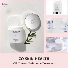 Miếng pad trị mụn, tẩy tế bào chết ZO Skin Health Oil Control Pads Acne Treatment  60 miếng