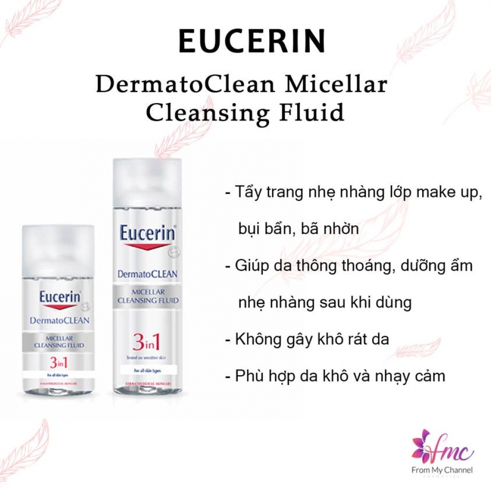 Eucerin DermatoClean Micellar Cleansing Fluid