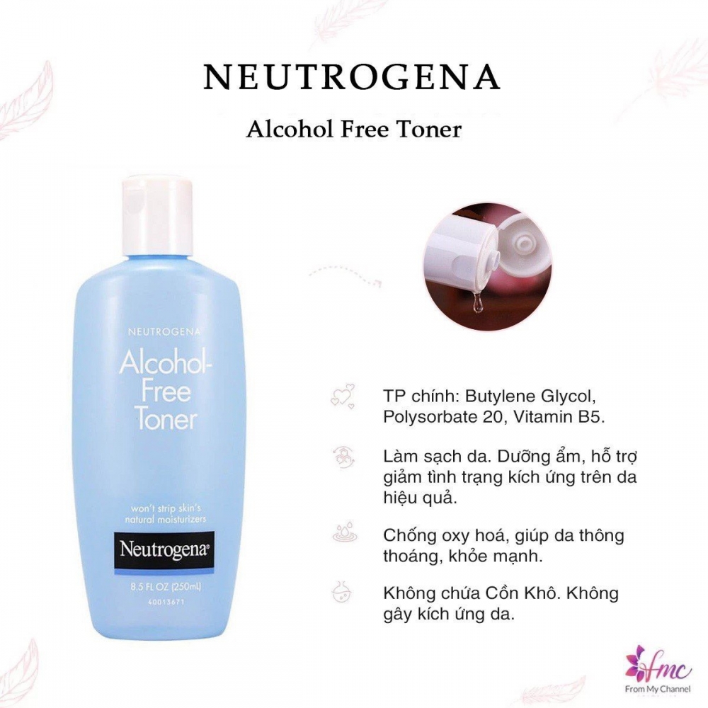 Toner - Neutrogena Alcohol Free Toner 150ml