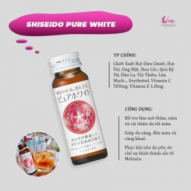 Collagen dạng nước uống Shiseido Nhật Bản (Hộp 10 chai x 50ml)