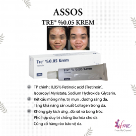 ASSOS TRE %0.05 KREM 30g ASSOS TRE %0.05 KREM 30g