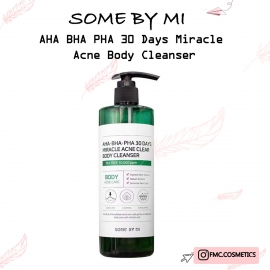 SOME BY MI AHA - BHA -PHA 30 DAYS MIRACLE ACNE CLEAR BODY CLEANSER - Chăm sóc da cơ thể SOME BY MI AHA - BHA -PHA 30 DAYS MIRACLE ACNE CLEAR BODY CLEANSER - Chăm sóc da cơ thể