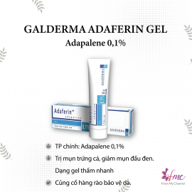 ADAPALENE GEL ADAFERIN 0,1% - 15 GAM ADAPALENE GEL ADAFERIN 0,1% - 15 GAM