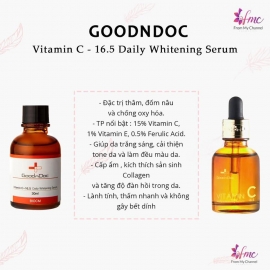 GoodnDoc Vitamin C 16.5 Daily Whitening Serum GoodnDoc Vitamin C 16.5 Daily Whitening Serum
