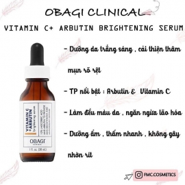 Obagi Clinical Vitamin C+ Arbutin Brightening Serum