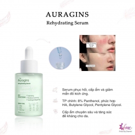 Phục Hồi Dưỡng Ẩm The Cho Da Nhạy Cảm Auragins 8% Vitamin B5 + Hyaluronic Acid Rehydrating Serum 30ml