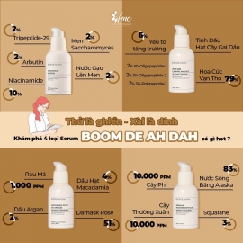 Serum BOOM DE AH DAH Dịu Nhẹ 50ml Serum BOOM DE AH DAH Dịu Nhẹ 50ml
