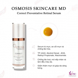 Serum Osmosis Md Correct Preventative Retinal 30ml Serum Osmosis Md Correct Preventative Retinal 30ml