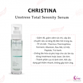 Serum phục hồi da CHRISTINA Unstress Total Serenity 30ml Serum phục hồi da CHRISTINA Unstress Total Serenity 30ml