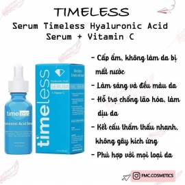 Timeless  Hyaluronic Acid + Vitamin C Timeless  Hyaluronic Acid + Vitamin C