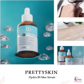 TINH CHẤT PHỤC HỒI, DƯỠNG SÁNG- HYDRA MAX SERUM B5 từ nhà PRETTYSKIN Cho da dầu TINH CHẤT PHỤC HỒI, DƯỠNG SÁNG- HYDRA MAX SERUM B5 từ nhà PRETTYSKIN Cho da dầu