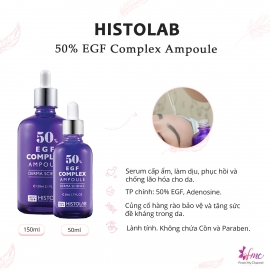 Tinh chất trẻ hóa da - Egf complex ampoule 50% - HISTOLAB  Tinh chất trẻ hóa da - Egf complex ampoule 50% - HISTOLAB