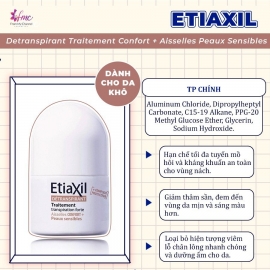 Lăn Khử Mùi Etiaxil Ngăn Mồ Hôi Hiệu Quả 15ml