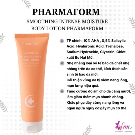 SMOOTHING INTENSE MOISTURE BODY LOTION PHARMAFORM SMOOTHING INTENSE MOISTURE BODY LOTION PHARMAFORM