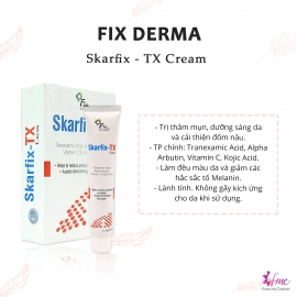 Kem dưỡng trắng da, mờ thâm nám Fixderma Skarfix - 15gr