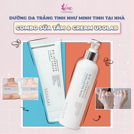 Bộ đôi dưỡng trắng cho da body Usolab (Sữa tắm và kem dưỡng) Bộ đôi dưỡng trắng cho da body Usolab (Sữa tắm và kem dưỡng)