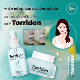 COMBO DƯỠNG ẨM VÀ SERUM NHÀ TORRIDEN COMBO DƯỠNG ẨM VÀ SERUM NHÀ TORRIDEN