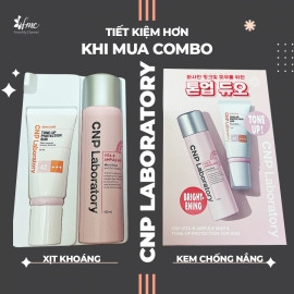 Combo Kem chống nắng - Xịt khoáng CNP Laboratory Combo Kem chống nắng - Xịt khoáng CNP Laboratory