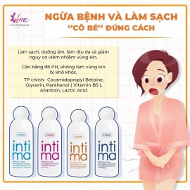 Dung Dịch Vệ Sinh Nữ Intima Dạng Sữa Dịu Nhẹ 200ML Dung Dịch Vệ Sinh Nữ Intima Dạng Sữa Dịu Nhẹ 200ML