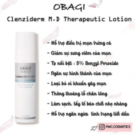 Obagi Clenziderm Therapeutic Lotion Obagi Clenziderm Therapeutic Lotion
