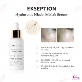 Serum Ekseption Hyaluronic Niacin Mixlab serum giảm mụn, xóa thâm 50ml