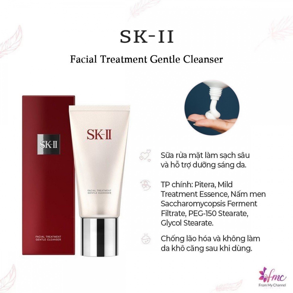 Sữa rửa mặt SK-II Facial Treatment Gentle Cleanser 120g