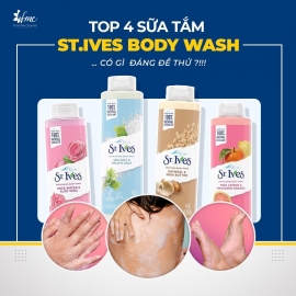 Sữa Tắm ST.Ives Dưỡng Da Body Wash Tẩy Tế Bào Chết Dịu Nhẹ 650ml Sữa Tắm ST.Ives Dưỡng Da Body Wash Tẩy Tế Bào Chết Dịu Nhẹ 650ml