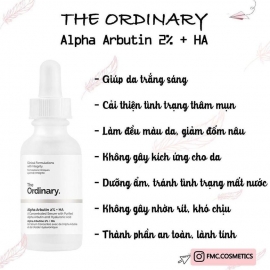 The Ordinary Alpha Arbutin 2% + HA The Ordinary Alpha Arbutin 2% + HA