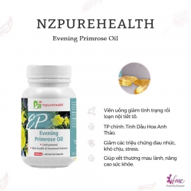 Viên Uống Dầu Hoa Anh Thảo NzPurehealth Evening Primrose Oil 100 Viên