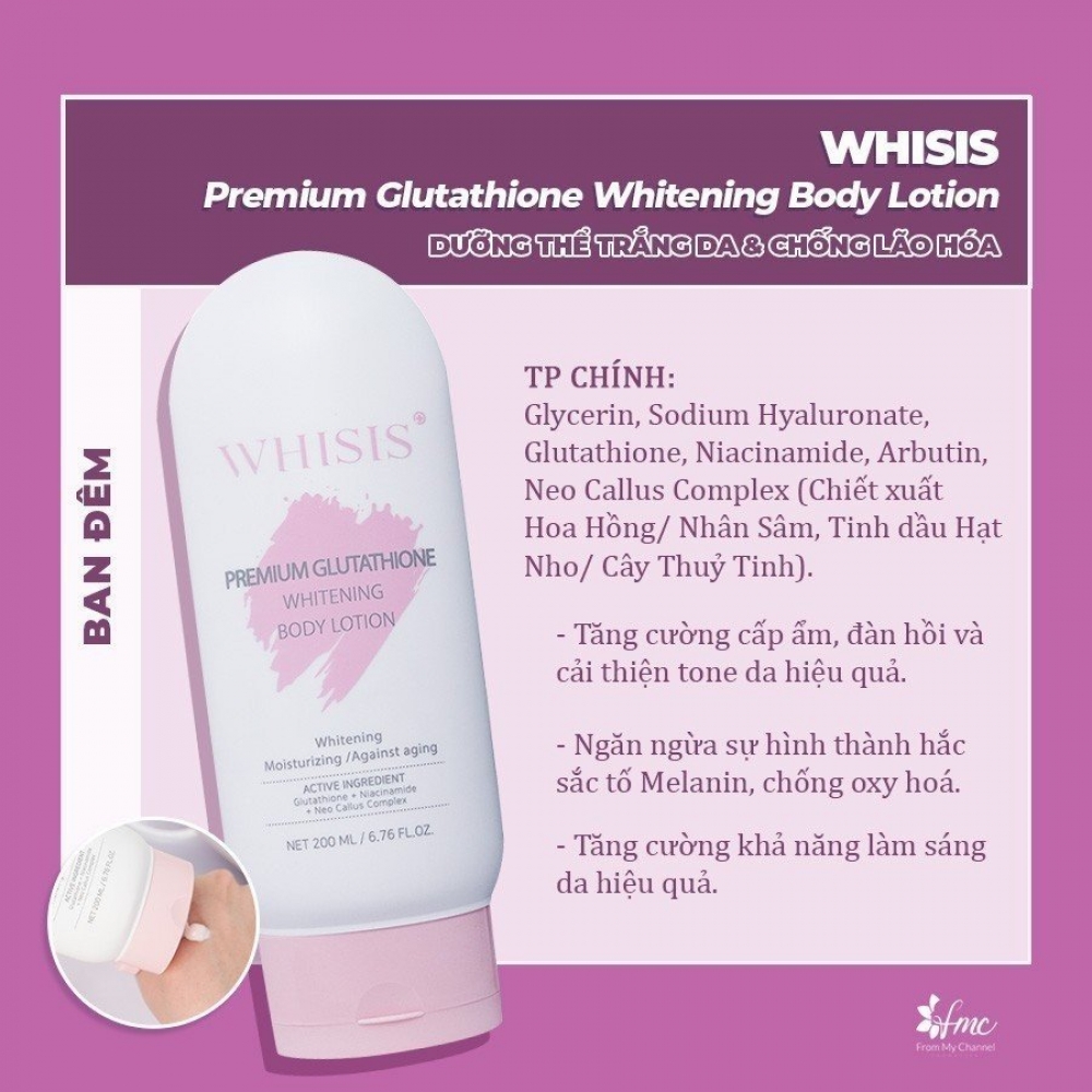 whisis premium glutathione whitening body lotion Liposomal Glutathione Supplement main image 0