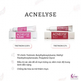 Tretinoin Acnelyse 2 nồng độ + Quà tặng Tretinoin Acnelyse 2 nồng độ + Quà tặng